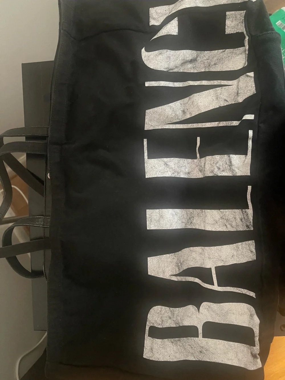 Balenciaga East West Large Canvas Tote